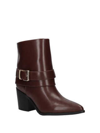 Damen-Ankle-Boots - Solo Soprani Braun - S20 2