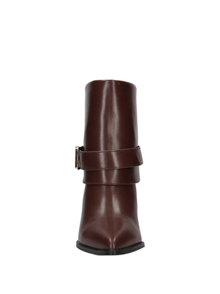 Damen-Ankle-Boots - Solo Soprani Braun - S20 3