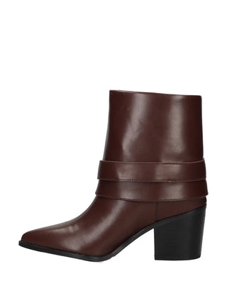 Damen-Ankle-Boots - Solo Soprani Braun - S20 4