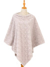 DAMEN-PONCHO - HOLZFLEISCHBEIGE - F809 2