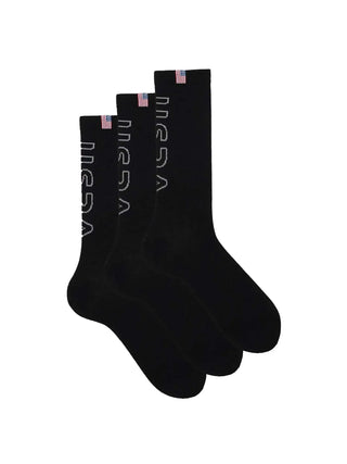 Unisex-Socken – US Polo Assn. Schwarz – US001UB