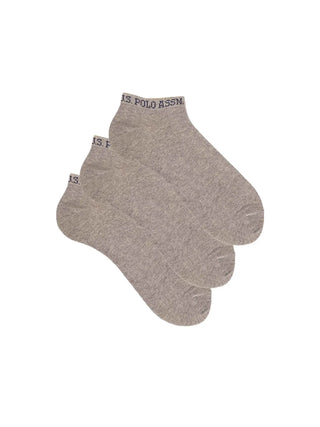 Unisex-Socken – US Polo Assn., Grau – US005US