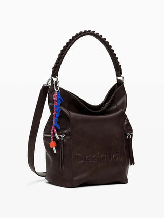 DAMEN-RUCKSACK - DESIGUAL BRAUN - 25WAKP29 2