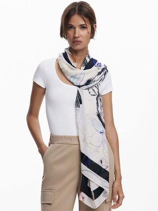 DAMENSCHAL - DESIGUAL WEISS - 25WAWA06 3