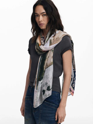 DAMENSCHAL - DESIGUAL MULTI - 25WAWA13 3