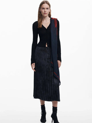 DAMENSCHAL - DESIGUAL SCHWARZ - 25WAWA18 3