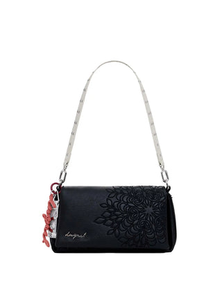 DAMEN-SCHULTERTASCHE - DESIGUAL SCHWARZ - 25WAXPBD