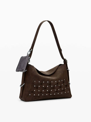 Damen-Schultertasche - Desigual Braun - 25WAXPBP 2