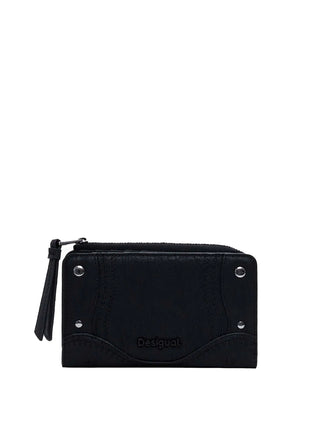DAMENGELDBÖRSE - DESIGUAL SCHWARZ - 25WAYP17