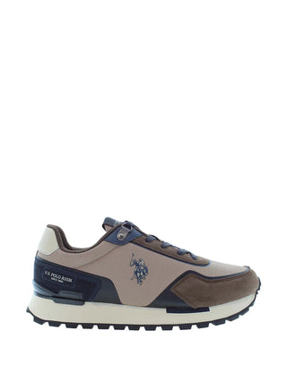 Herren-Sneaker – US Polo Assn. Braun-Blau – ARON009M/ETS1