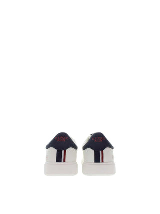 Herren-Sneaker – US Polo Assn. Weiß-Blau – BYRON001M/EY5 4