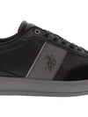 Herren-Sneaker – US Polo Assn. Schwarz-Grau – Campy004M/EYH1 6