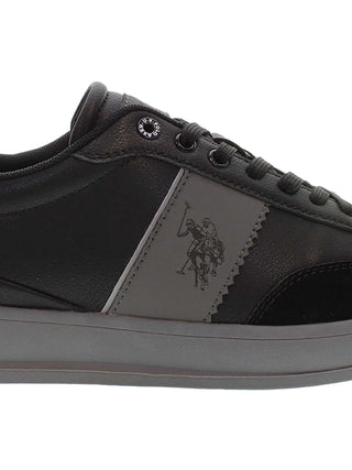 Herren-Sneaker – US Polo Assn. Schwarz-Grau – Campy004M/EYH1 6