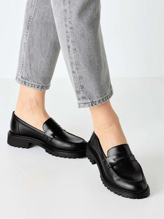 DAMEN-LOAFER - TAMARIS SCHWARZ - 1-24300-45 6