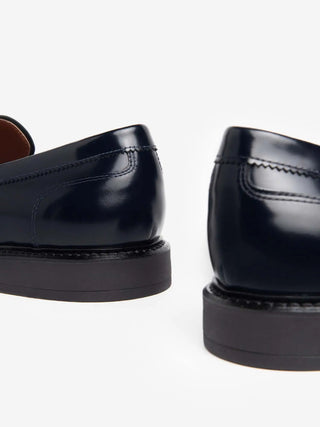 Herren-Loafer - Schwarz Giardini Blau - E500600U 4