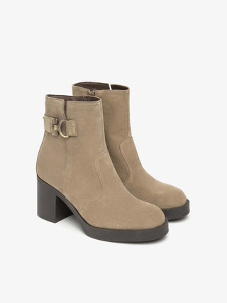Damen-Ankle-Boots - Nero Giardini Beige - I513892D 2