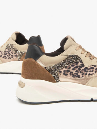 DAMEN-SNEAKER - SCHWARZ GIARDINI SAND - I514060D 4