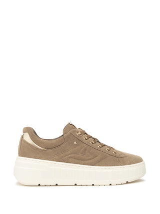 DAMEN-SNEAKER - NERO GIARDINI BEIGE - I514201D