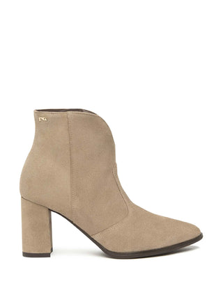 Damen-Ankle-Boots - Nero Giardini Beige - I514342D