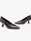 DAMEN-PUMPS - NERO GIARDINI BORDEAUX - I514431DE 3