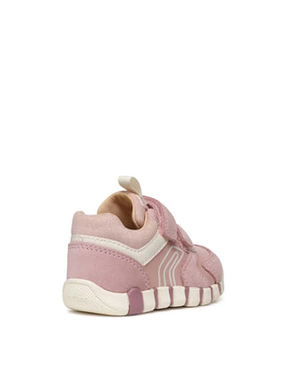 Mädchen-Sneaker - Geox Rosa-Elfenbein - B3558C 05422 4