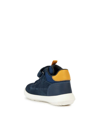 Kinder-Sneaker - GEOX Marineblau-Okra - B365DA 022ME 3