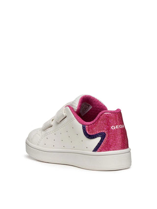 Mädchen-Sneaker - GEOX Weiß-Fuchsia - B365MA 0BCKC 3