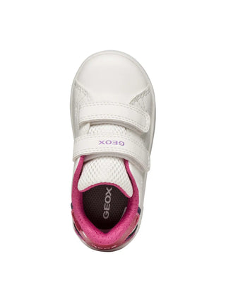 Mädchen-Sneaker - GEOX Weiß-Fuchsia - B365MA 0BCKC 5