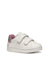 Mädchen-Sneaker - Geox Weiß-Pink - B365MA 0BCKC 2