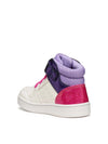 Mädchen-Sneaker - GEOX Weiß-Lila - B465MA 0BCBN 3