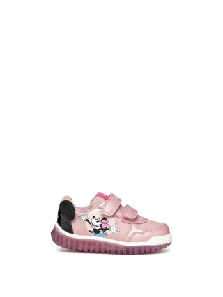 KINDER-SNEAKER - GEOX PINK-SCHWARZ - B4661B 0AJ02