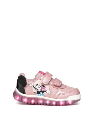 KINDER-SNEAKER - GEOX PINK-SCHWARZ - B4661B 0AJ02 2
