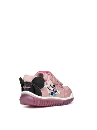 KINDER-SNEAKER - GEOX PINK-SCHWARZ - B4661B 0AJ02 5