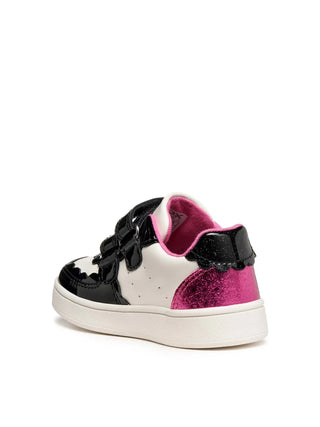 Mädchen-Sneaker - GEOX Weiß-Schwarz - B555MA 05402 3