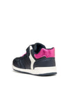 Mädchen-Sneaker - GEOX Marineblau-Fuchsia - B560LA 0NFFU 3