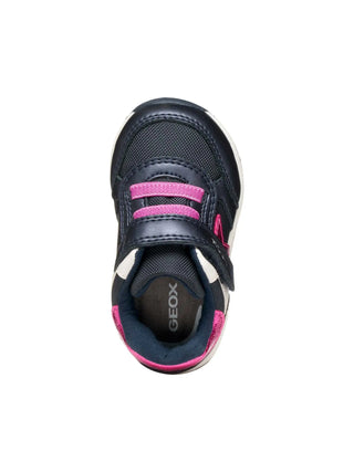 Mädchen-Sneaker - GEOX Marineblau-Fuchsia - B560LA 0NFFU 5