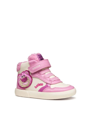 Mädchen-Sneaker - Geox Rosa-Weiß - B561ME 0BCBH 2