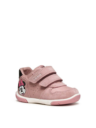 Mädchen-Sneaker - GEOX Pink-Schwarz - B566DB 05422 2
