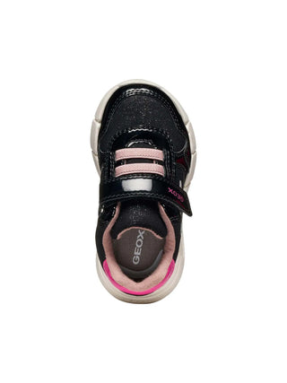Kinder-Sneaker - GEOX Schwarz-Fuchsia - B566NB 054AS 5