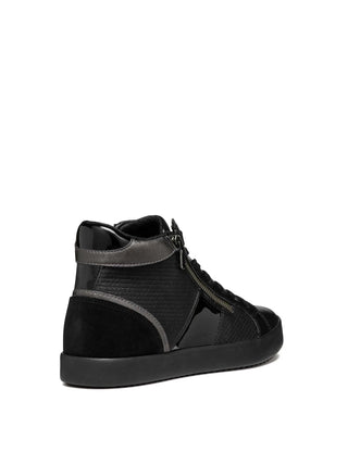 DAMEN-SNEAKER - GEOX SCHWARZ - D366HD 00422 4