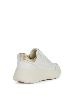 DAMEN-SNEAKER - GEOX WHITE - D45NHB 046NF 4