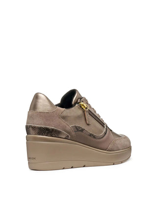 DAMEN-SNEAKER - GEOX TAUPE - D46RAA 0AJ22 4