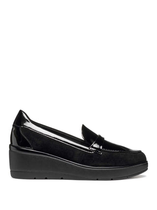 DAMEN-LOAFER - GEOX SCHWARZ - D46RAB 02202