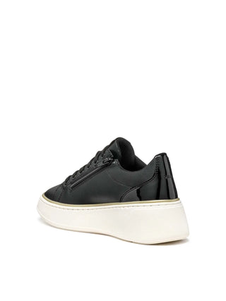 DAMEN-SNEAKER - GEOX SCHWARZ - D55YHA 05402 4