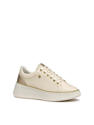 DAMEN-SNEAKER - GEOX BEIGE-GOLD - D55YHA 054AJ 2