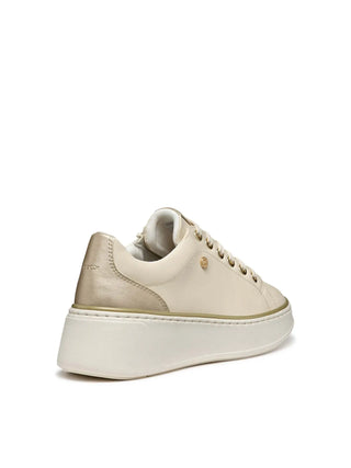 DAMEN-SNEAKER - GEOX BEIGE-GOLD - D55YHA 054AJ 4