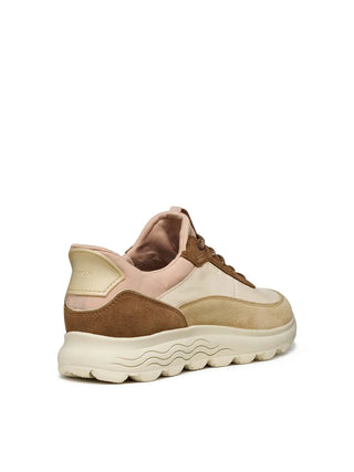 DAMEN-SNEAKER - GEOX BEIGE-MUD - D567MB 08522 4
