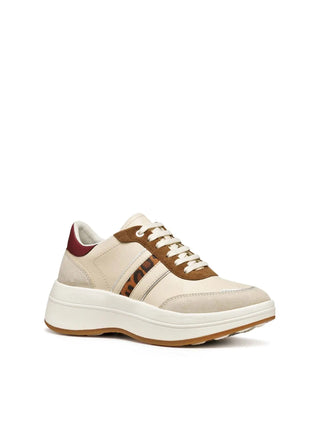 DAMEN-SNEAKER - GEOX BEIGE-TAUPE - D56WTA 0BC22 2
