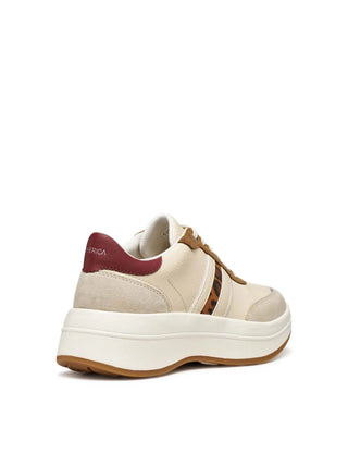 DAMEN-SNEAKER - GEOX BEIGE-TAUPE - D56WTA 0BC22 4