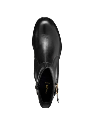 DAMEN-ANGLE-BOOTS - GEOX SCHWARZ - D56XXA 00043 5